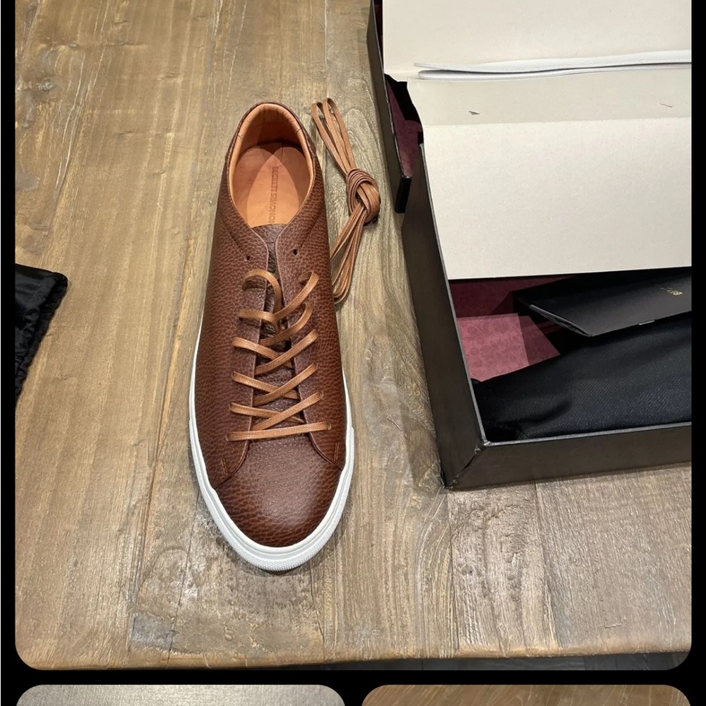 Beckett Simonon Reid Sneakers NIB size 13 Oxblood